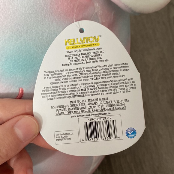 12” Lula Squishmallow - Picture 4 of 5